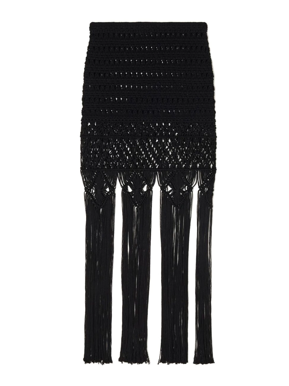 Affordable A skirt India To crochet Letter Women Love Alanui 0726